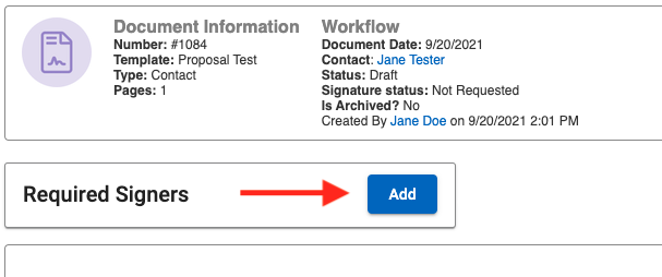 How Do I Request a Signature From a Contact on a Document?