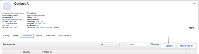 v2 documents tab point to upload