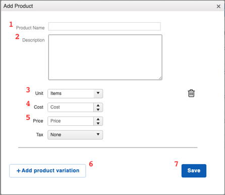 Financials - Products Services New