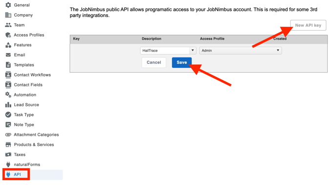 HailTrace - API Key