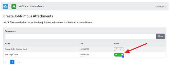 naturalForms Enable Template