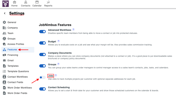 v2 enabling jobs feature
