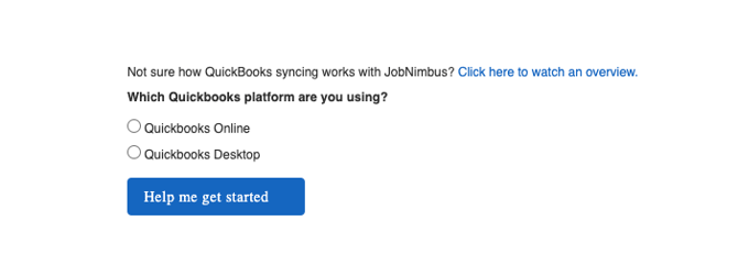 QB - Estimate Not Syncing - Set up sync