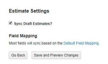 QB - Estimate Not Syncing - Sync estimate draft