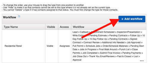 Workflow - Add Workflow