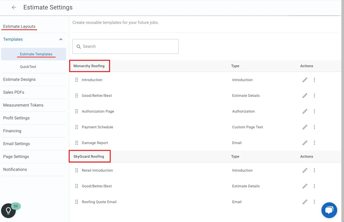 How Are Estimates Created With Multiple Locations?