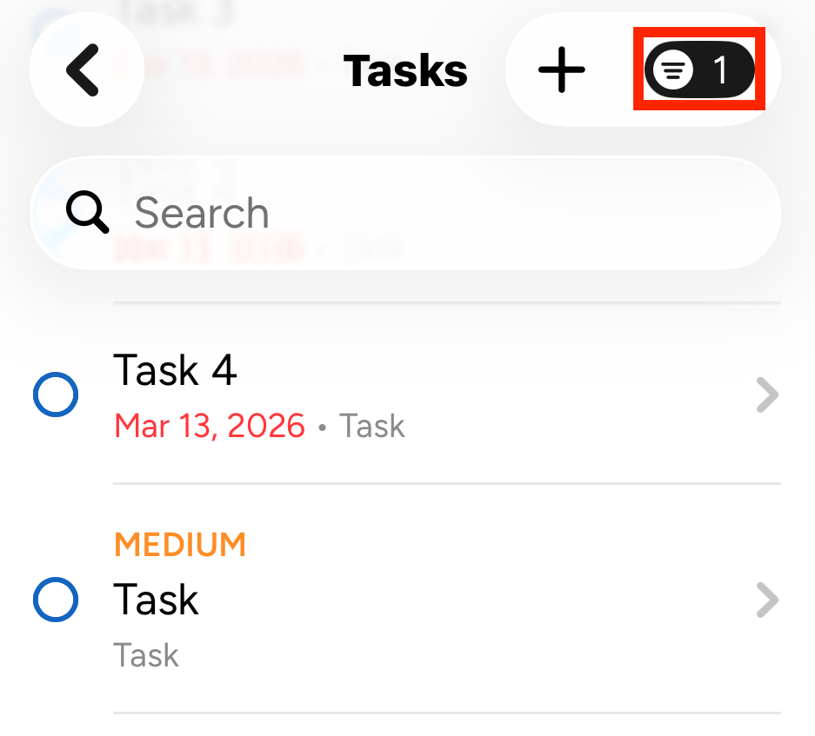 How Do I View My Tasks on the Mobile App?