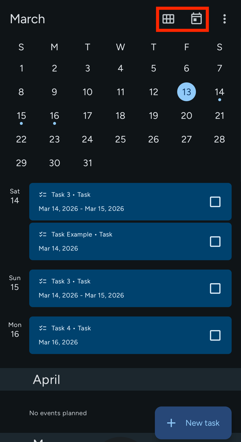 How Do I View My Tasks on the Mobile App?