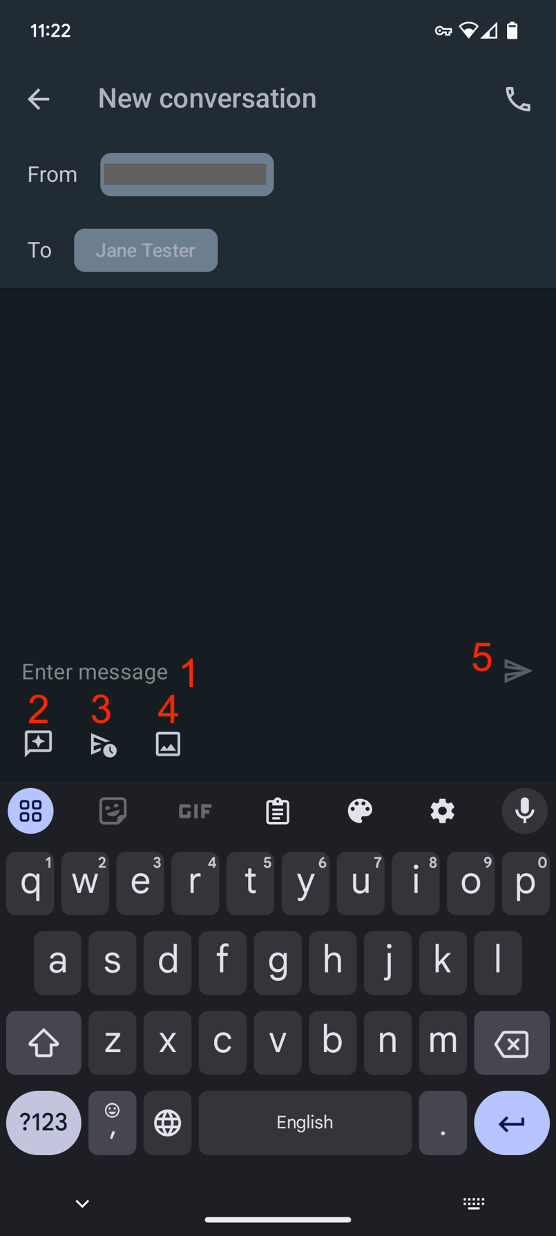 How Do I Send a Text Message in Engage?