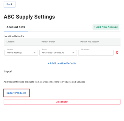 How do I Enable the JobNimbus Integration with ABC Supply?